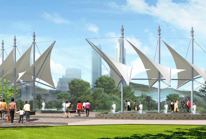 揚州景觀膜結構