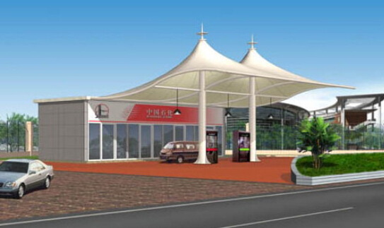 裁剪膜結構車棚需注意哪些問題